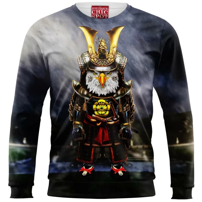 Samurai Bald Eagle Sweatshirt