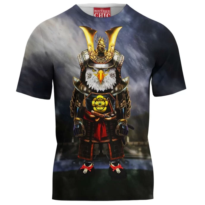 Samurai Bald Eagle T-Shirt