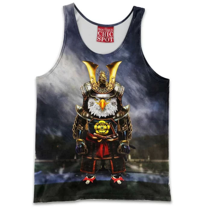 Samurai Bald Eagle Tank Top