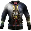 Samurai Zip-Hoodie, Bald Eagle Zip-Hoodie