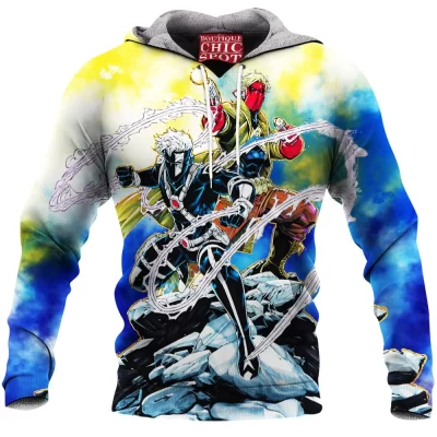Comic Fleece-Hoodie, Grifter Fleece-Hoodie