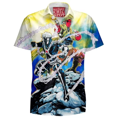 Comic Hawaiian-Shirt, Grifter Hawaiian-Shirt