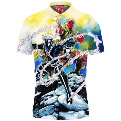 Comic Polo Shirt, Grifter Polo Shirt