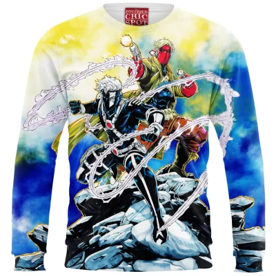 Comic Sweatshirt, Superhero Sweatshirt