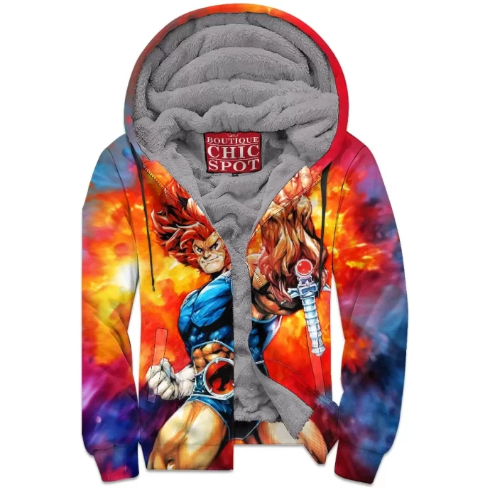 Lion-O ThunderCats Zip Fleece Hoodie