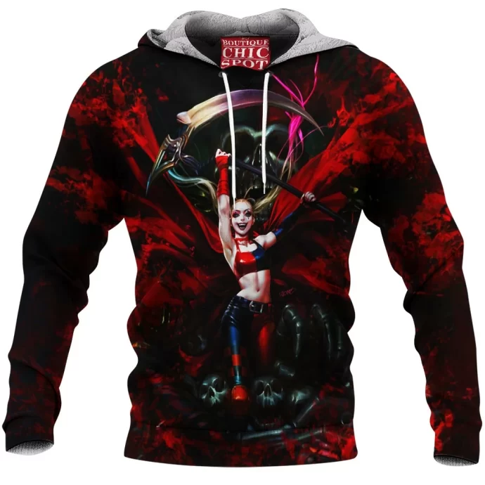 Harley Quinn Fleece Hoodie