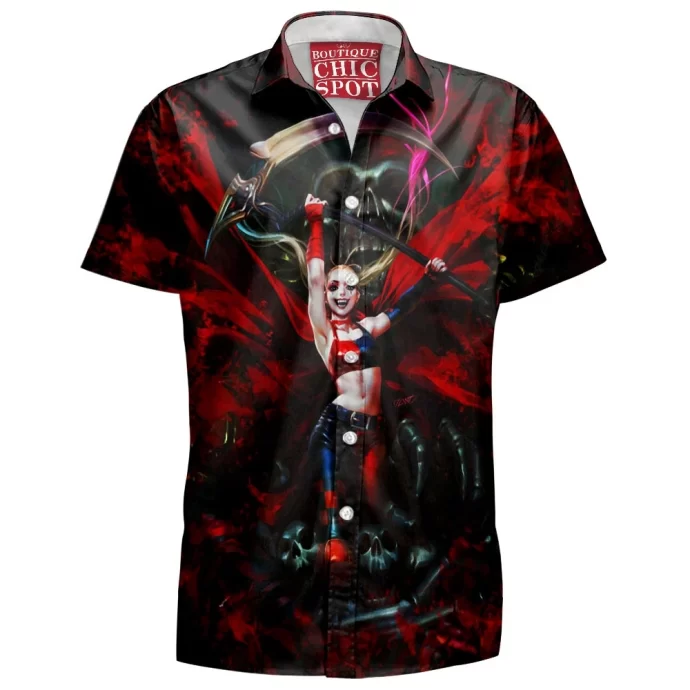 Harley Quinn Hawaiian Shirt