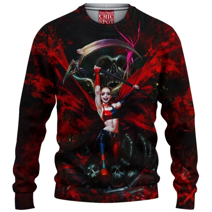 Harley Quinn Knitted Sweater