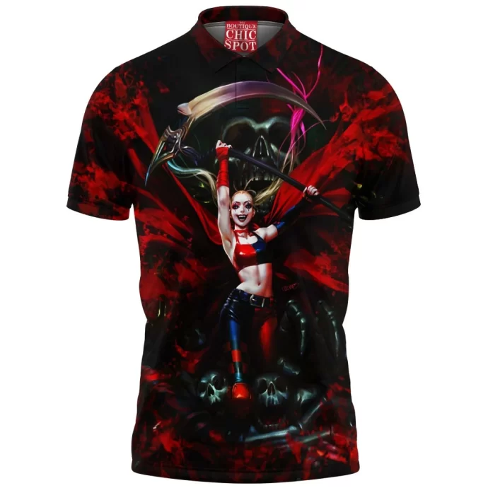 Harley Quinn Polo Shirt