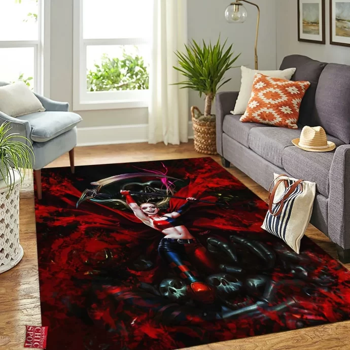 Harley Quinn Rectangle Rug