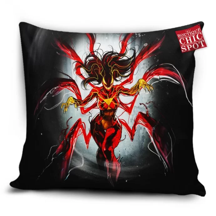 Carnage x Spider-Woman Pillow Cover