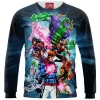 Comic Sweatshirt, Superhero Sweatshirt