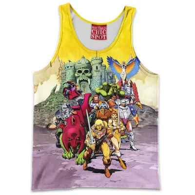 Animation Tank-Top, He-man Tank-Top, Masters Of The Universe Tank-Top