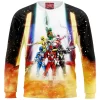 Power Rangers Sweatshirt, Movie Sweatshirt, Sci-Fi Sweatshirt, Action Sweatshirt, Superhero Sweatshirt