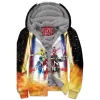 Mighty Morphin Power Rangers Zip-Fleece-Hoodie