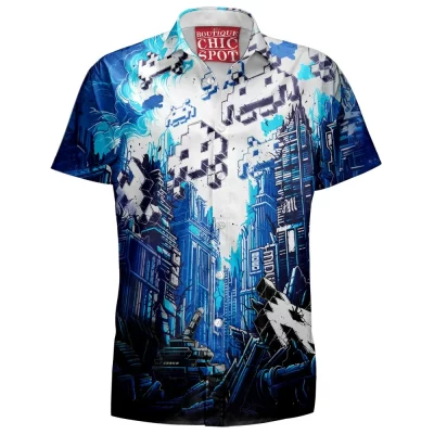 Game Hawaiian-Shirt, Space Invaders Hawaiian-Shirt