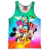 Animation Tank-Top, Disney Tank-Top, Mickey Mouse Tank-Top, Pluto Tank-Top, Minnie Mouse Tank-Top, Donald Duck Tank-Top