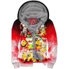 Bowser Zip-Fleece-Hoodie, Game Zip-Fleece-Hoodie, Mario Zip-Fleece-Hoodie