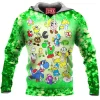 Game Fleece-Hoodie, Mario Fleece-Hoodie