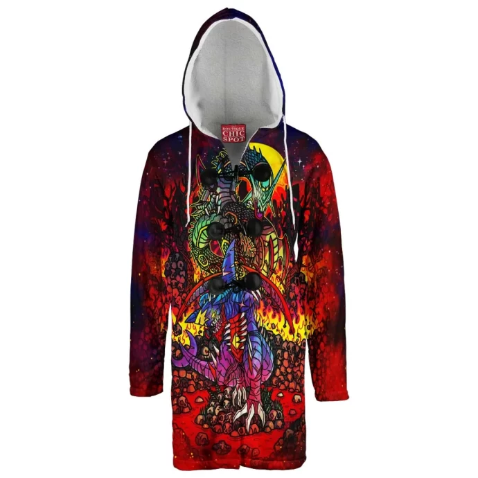 Dragon Pokemon Hooded Cloak Coat