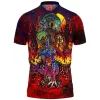 Anime Polo Shirt, Dragon Polo Shirt, Pokemon Polo Shirt