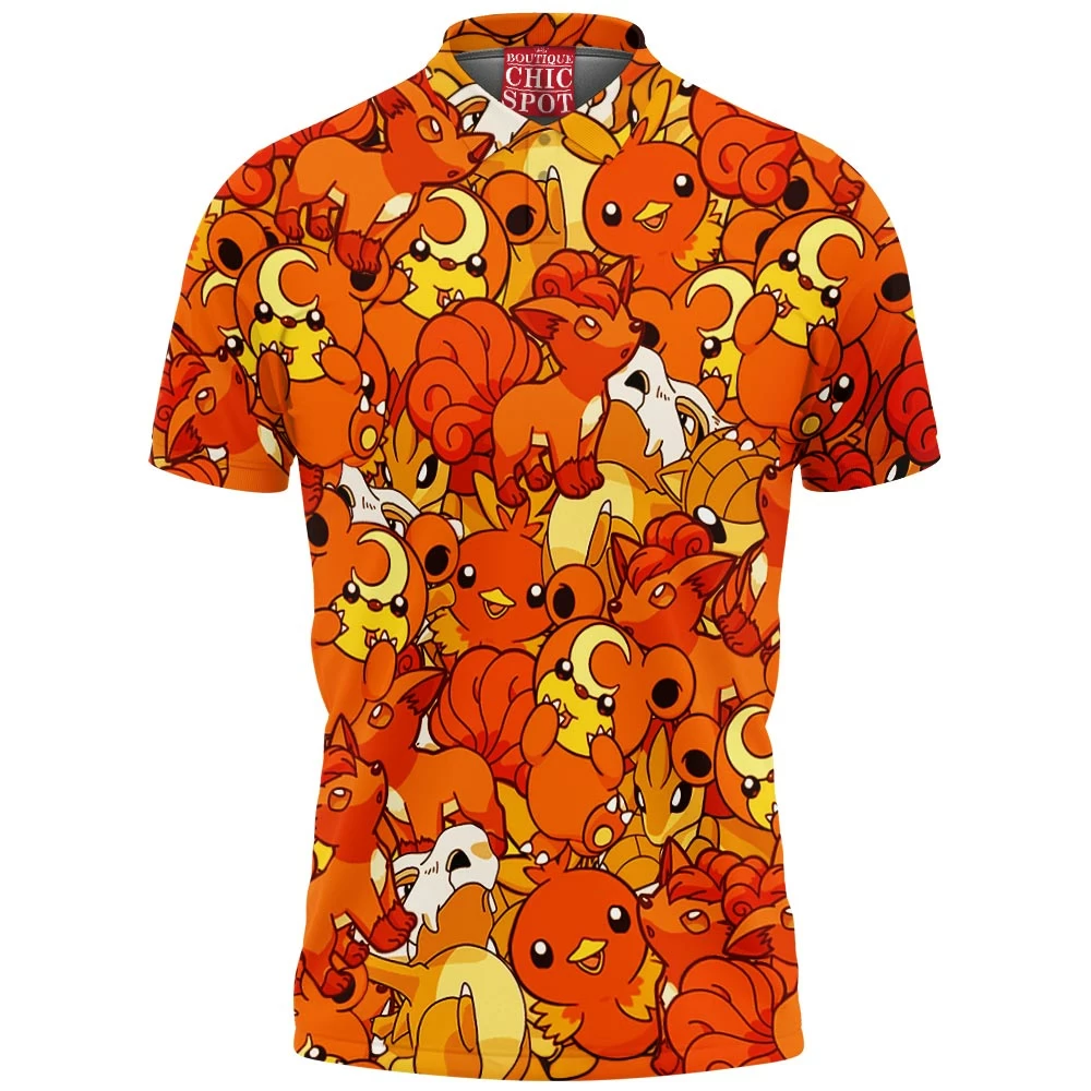 Anime Polo Shirt, Pokemon Polo Shirt 1 T DUONG Boutique 11114 Polo Shirt