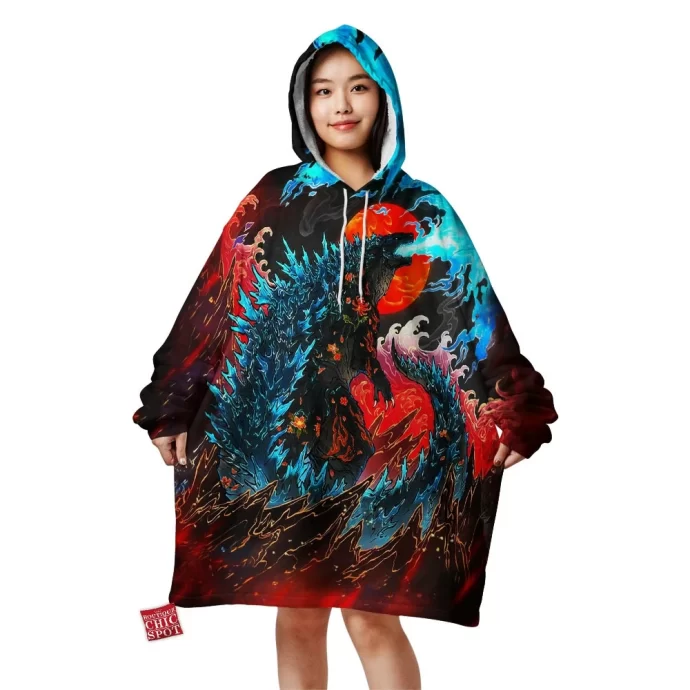 Godzilla Blanket Hoodie