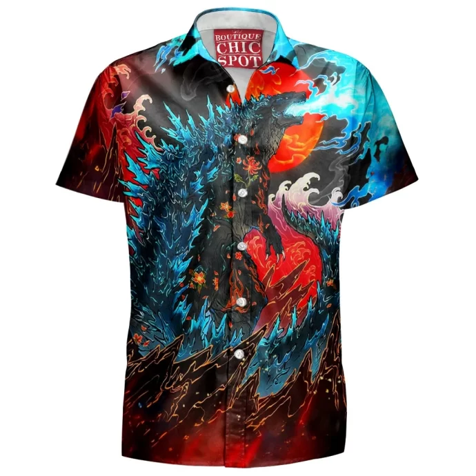 Godzilla Hawaiian Shirt