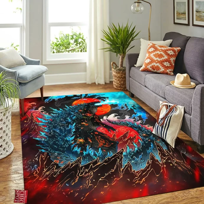 Godzilla Rectangle Rug