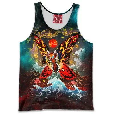 Sci-Fi Tank-Top, Kaiju Tank-Top, Monster Tank-Top, Mothra Tank-Top