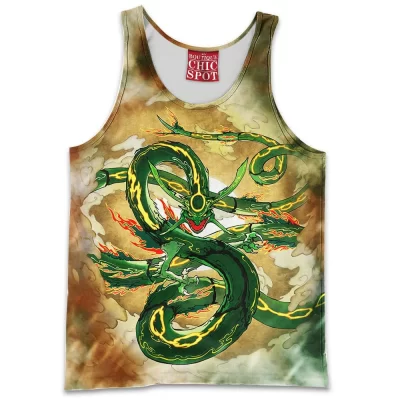 Anime Tank-Top, Digimon Tank-Top, Rayquaza Tank-Top