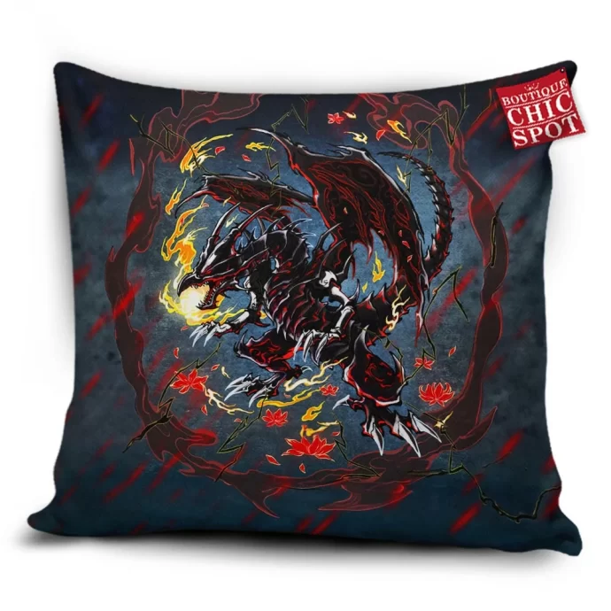 Yu-Gi-Oh Red-Eyes White Dragon Pillow Cover