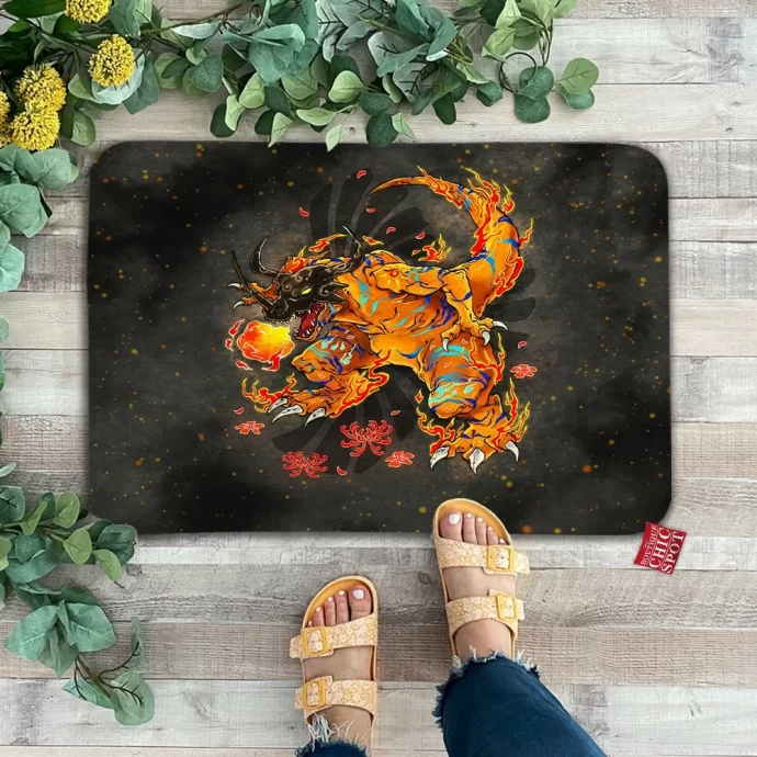 Greymon Digimon Doormat