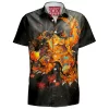Anime Hawaiian-Shirt, Digimon Hawaiian-Shirt
