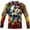 Anime Fleece-Hoodie, Lucario Fleece-Hoodie, Pokemon Fleece-Hoodie