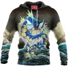 Anime Hoodie, Gyarados Hoodie, Pokemon Hoodie