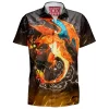 Anime Hawaiian-Shirt, Charizard Hawaiian-Shirt, Pokemon Hawaiian-Shirt