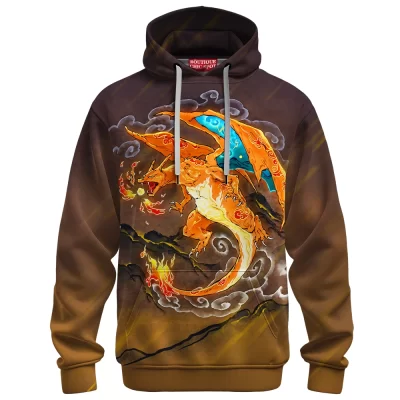 Anime Hoodie, Charizard Hoodie, Pokemon Hoodie