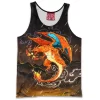 Anime Tank-Top, Charizard Tank-Top, Pokemon Tank-Top