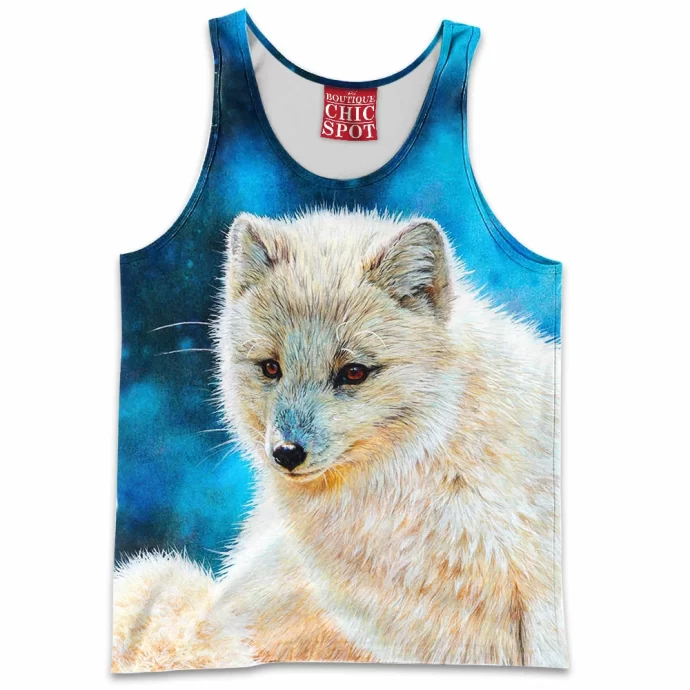 Arctic Fox Painting Tank Top