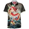 Anime Hawaiian-Shirt, Gyarados Hawaiian-Shirt, Pokemon Hawaiian-Shirt