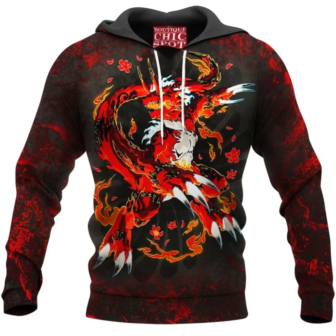 Growlmon Digimon Hoodie