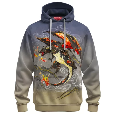 Anime Hoodie, Charizard Hoodie, Pokemon Hoodie