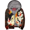 Anime Zip-Fleece-Hoodie, Swampert Zip-Fleece-Hoodie, Pokemon Zip-Fleece-Hoodie