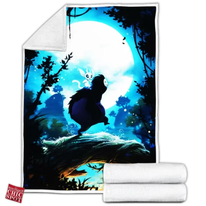 Ori the Blind Forest Fleece Blanket