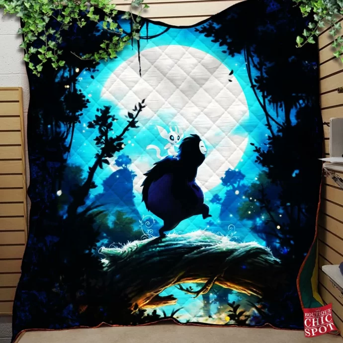 Ori the Blind Forest Quilt Blanket