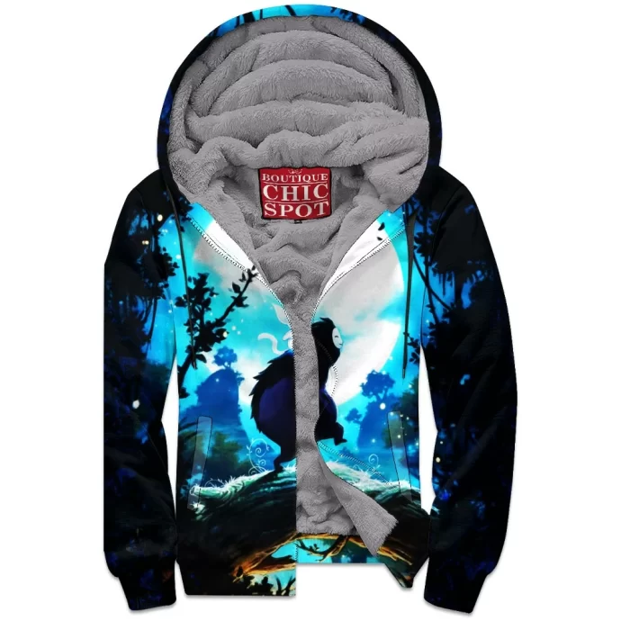 Ori the Blind Forest Zip Fleece Hoodie