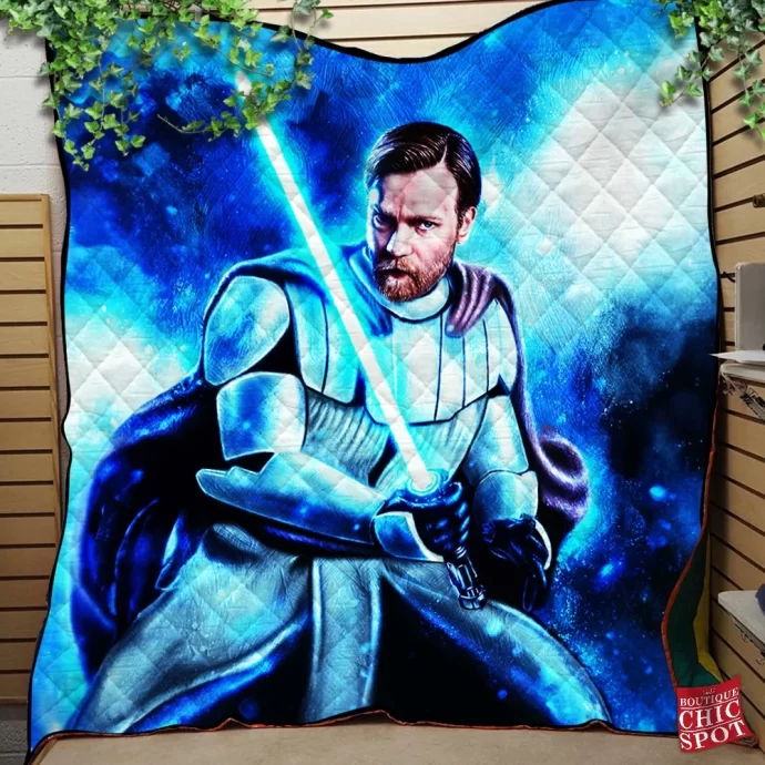 Star Wars - General Kenobi Quilt Blanket