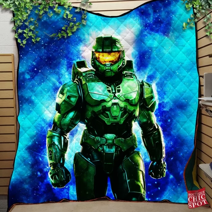 Halo - Master Chief Quilt Blanket