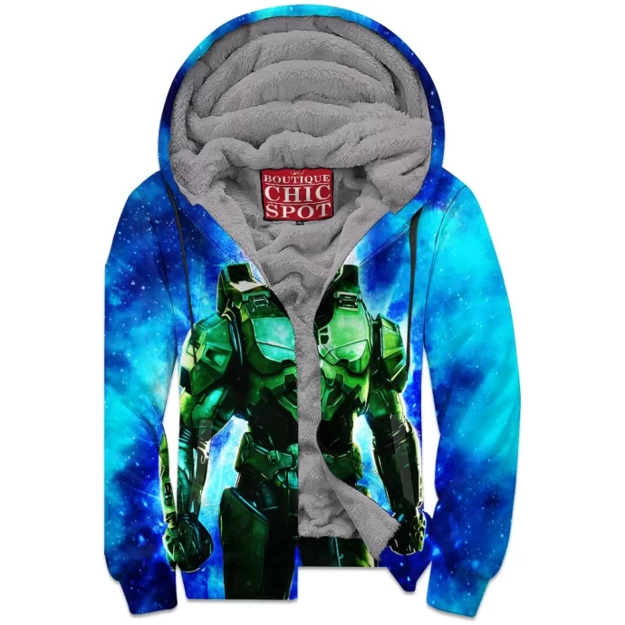 Halo - Master Chief Zip Fleece Hoodie